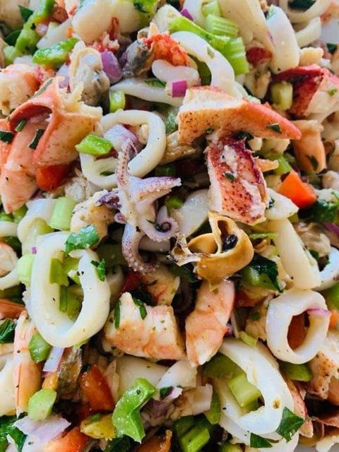 Italian seafood salad