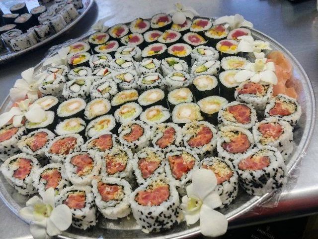 Sushi platter